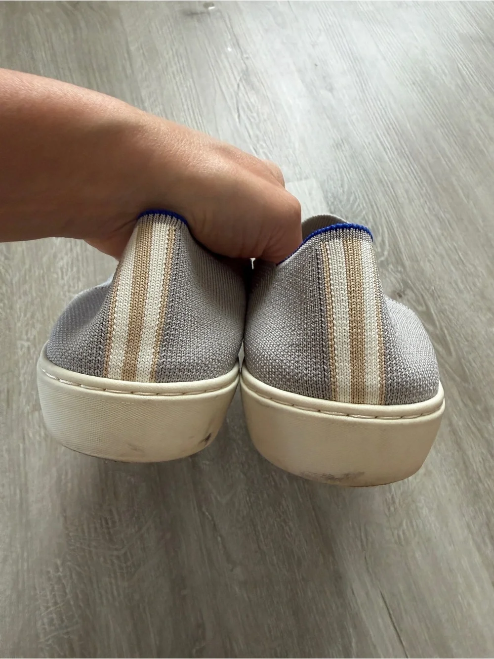 ROTHY’S Gray Sneaker Loafers 10